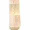 Ekena Millwork Eugene Rough Sawn Timber Gable Bracket, Douglas Fir, 36"W x 15"H x 6"D x 6"F, 10/12 Pitch GBW036X15X0606EUG00RDF - alternate 2